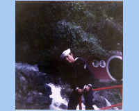 1968 02 13 Hau-Lien Taiwan - Beyong the gate behind me  is a water fall.jpg
